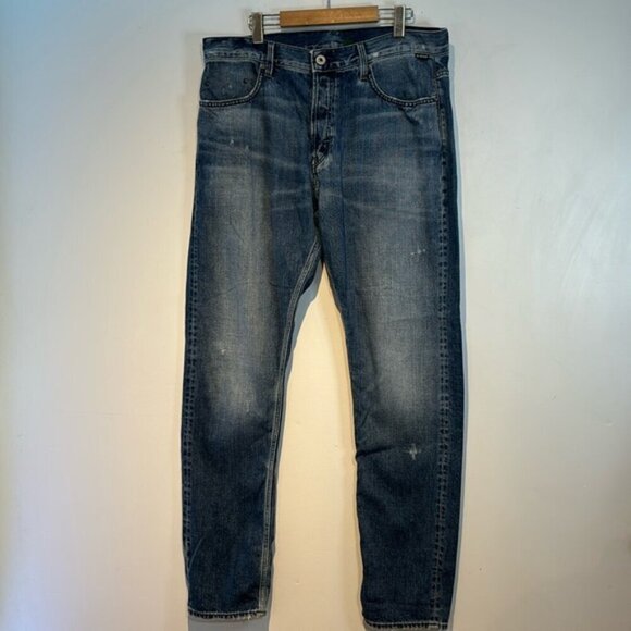 RAW men’s triple A straight jeans size width 36/ length 34 - Picture 1 of 15